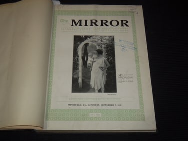1929 SEPTEMBER-NOVEMBER THE MIRROR MAGAZINE BOUND VOLUME