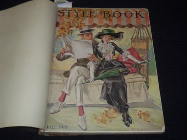 1912-1913 STYLE BOOK MAGAZINE BOUND VOLUME - COCA-COLA