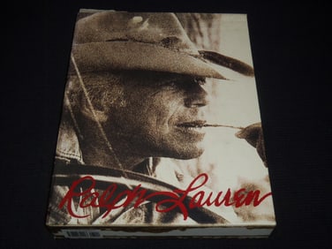 2007 RALPH LAUREN HARDCOVER BOOK W/ SLIP CASE - FIRST EDITION