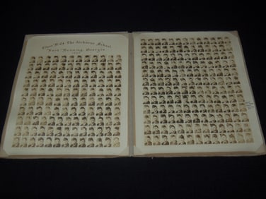 1947 FT. BENNING - CLASS B-24 AIRBORNE SCHOOL PHOTO - 11x14
