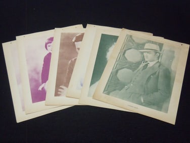 1920'S MOVIE STAR PUBLICITY PHOTOS - 6 TOTAL - PICKFORD - GILBERT