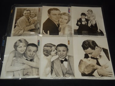 1930 THE NEW MOVIETONE FOLLIES PUBLICITY PHOTOS LOT OF 6 - 8x10