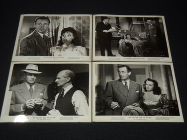 1943 THE FALCON AND THE CO-EDS MOVIE STILLS LOT OF 4 - 8x10