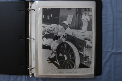 KOREAN WAR ORIGINAL NEWS PHOTOS ALBUM - 33 PHOTOS