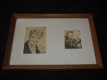 SPRING BYINGTON & JUNE ALLYSON FRAMED PHOTO - 13x18