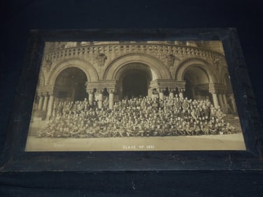 1921 OSBORN HALL - YALE UNIVERISTY CLASS FRAMED PHOTO - 24 1/2"x18 1/2"