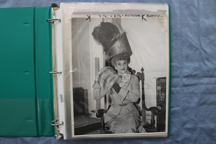 1950'S THEATRE ORIGINAL NEWS PHOTOS - EVA GABOR - DANNY KAYE