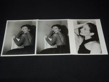 1990'S ANDREA MARCOVICCI PUBLICITY PHOTOS - LOT OF 3 - 8x10