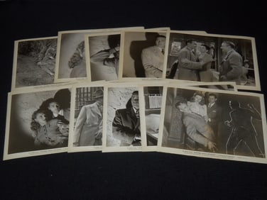 1944 INVISIBLE MAN'S REVENGE MOVIE STILLS - LOT OF 10 PHOTOS - 8x10