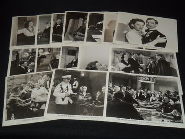 THE MASK OF DIMITRIOS MOVIE STILLS - LOT OF 17 PHOTOS - 8x10