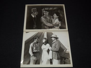MARTIN KOSLECK MOVIE STILLS - LOT OF 2 PHOTOS - 8x10