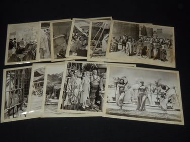 ARABIAN NIGHTS - MARIA MONTEZ - SABU MOVIE STILLS - LOT OF 12 PHOTOS - 8x10
