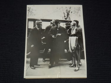 1929 ALBERT FALL ORIGINAL WIRE PHOTO - 6" x 8"
