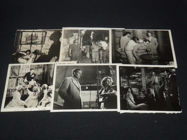 1943 I WALKED WITH A ZOMBIE PUBLICITY PHOTOS LOT OF 6 - 8x10