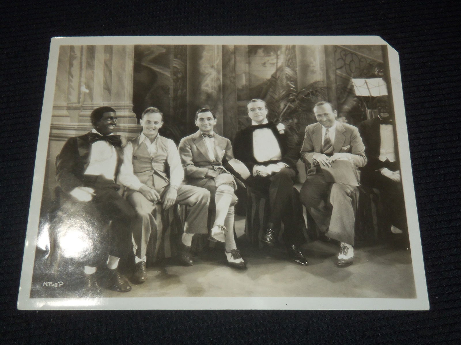 AL JOLSON & IRVING BERLIN ORIGINAL PHOTO - 8x10 (1 of 2)