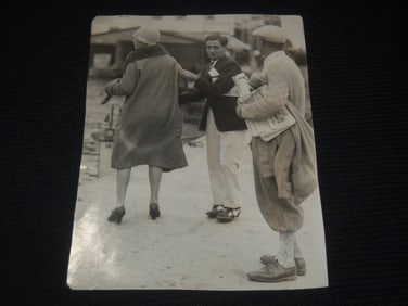 1926 IRVING BERLIN & HIS WIFE ORIGINAL PHOTO - 8x10