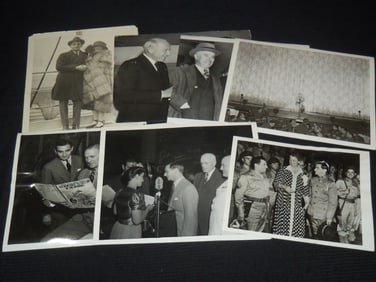 IRVING BERLIN ORIGINAL PHOTOS LOT OF 7 - 8x10