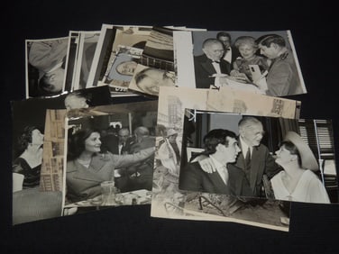 LOUIS R. LURIE PHOTO ARCHIVE LOT OF 16 - 8x10