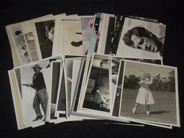 CELEBRITY PUBLICITY PHOTOS LOT OF 90+