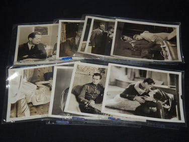 1930'S ROBERT MONTGOMERY ORIGINAL PHOTOS LOT OF 10 - 8x10