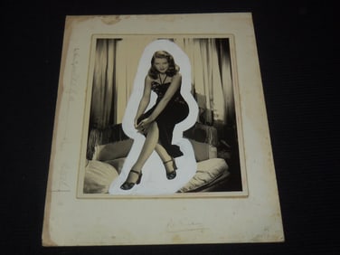 1940'S BARBARA BATES PUBLICITY PHOTO - BERT SIX