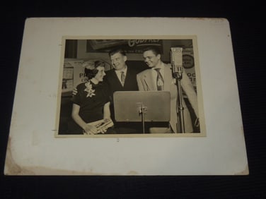 1950'S ARTHUR GODFREY ORIGINAL PHOTO - 7x9