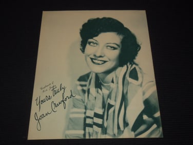 1930'S JOAN CRAWFORD PUBLICITY PHOTO - 11x14