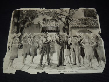 EDDIE CANTOR IN WHOOPIE PUBLICITY PHOTO - 11x14