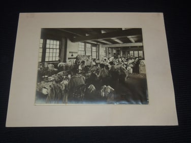 OLD SWEAT SHOP MOUNTED PHOTO - 11x14