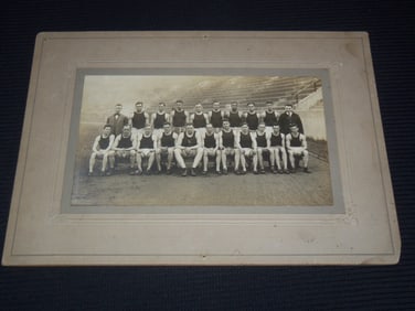 OLD TRACK AND FIELD TEAM PHOTO - MOUNTED - 10x14