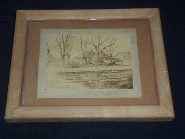 ALBERT BOGERT HOME USED BY WASHINGTON'S TROOPS FRAMED PHOTO - 14x11