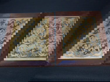 N. CURRIER - THE PRESIDENT'S OF THE UNITED STATES FRAMED LITHOS LOT OF 2 - WASHINGTON TO POLK