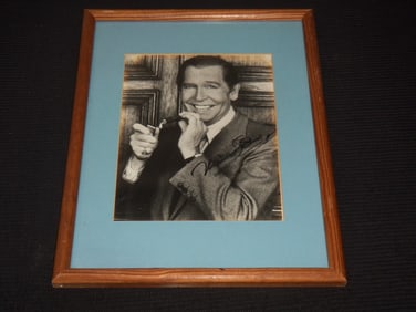 MILTON BERLE AUTOGRAPHED PHOTO - 12x15