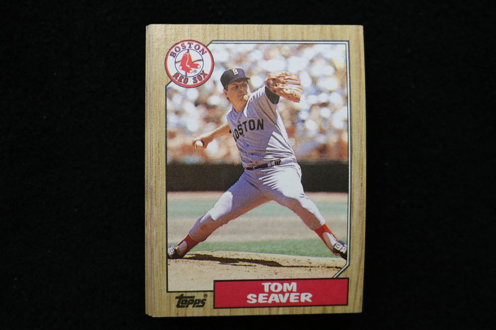 TOM SEAVER 1987 TOPPS BASEBALL CARDS - CARD #425 - NEAR MINT TO MINT CONDITION - LOT OF 43 (1 of 4)