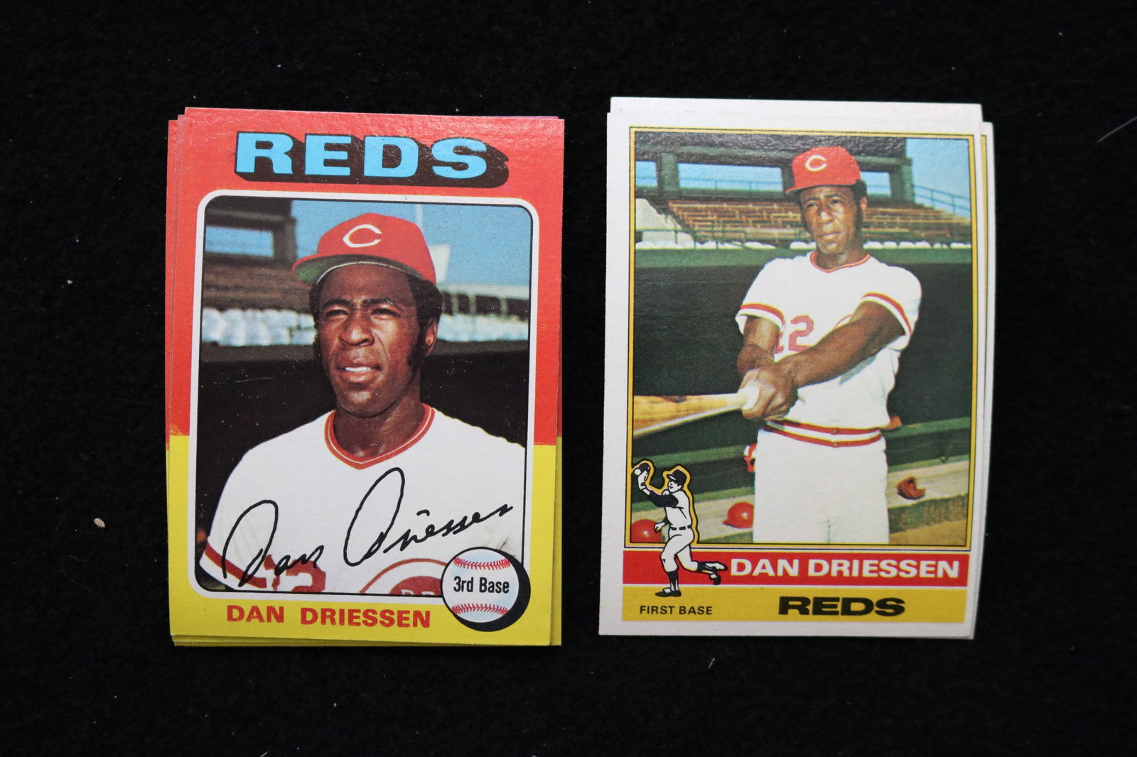 DAN DRIESSEN 1985-1986 TOPPS BASEBALL CARDS-CARD #S 133/514 - NEAR MINT TO MINT CONDITION- LOT OF 9: This is a lot of 9 Dan Driessen 1985 and 1986 Topps, card numbers 133 and 514, baseball cards. There are 5 cards from 1985 and 4 cards from 1986. The cards are in near mint to mint condition.