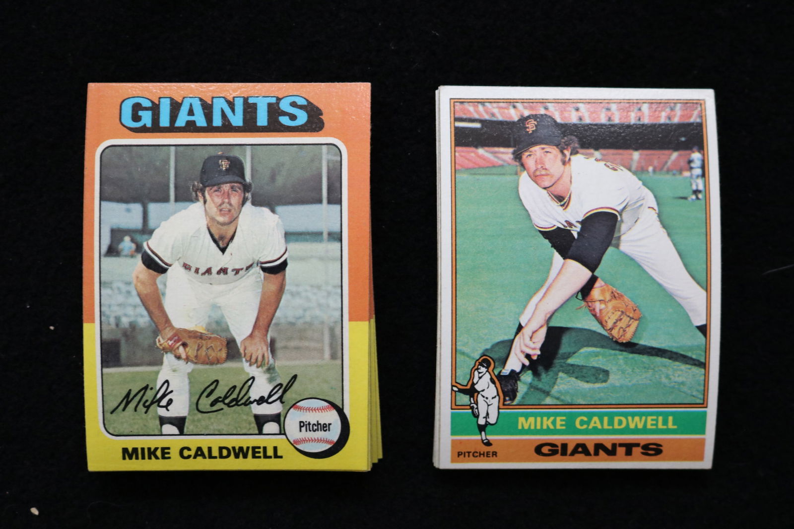 MIKE CALDWELL 1985-1986 TOPPS BASEBALL CARDS-CARD #S 347/157 -NEAR MINT TO MINT CONDITION- LOT OF 29: This is a lot of 29 Mike Caldwell 1985 and 1986 Topps, card numbers 347 and 157, baseball cards. There are 17 cards from 1985 and 12 cards from 1986. The cards are in near mint to mint condition.