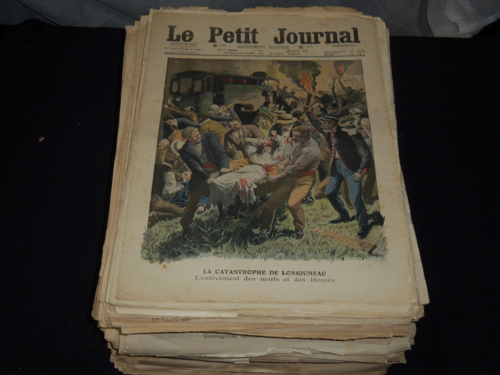 1900'S LE PETIT JOURNAL SUPPLEMENT ILLUSTRE MAGAZINES HUGE LOT OF 400+ (1 of 8)