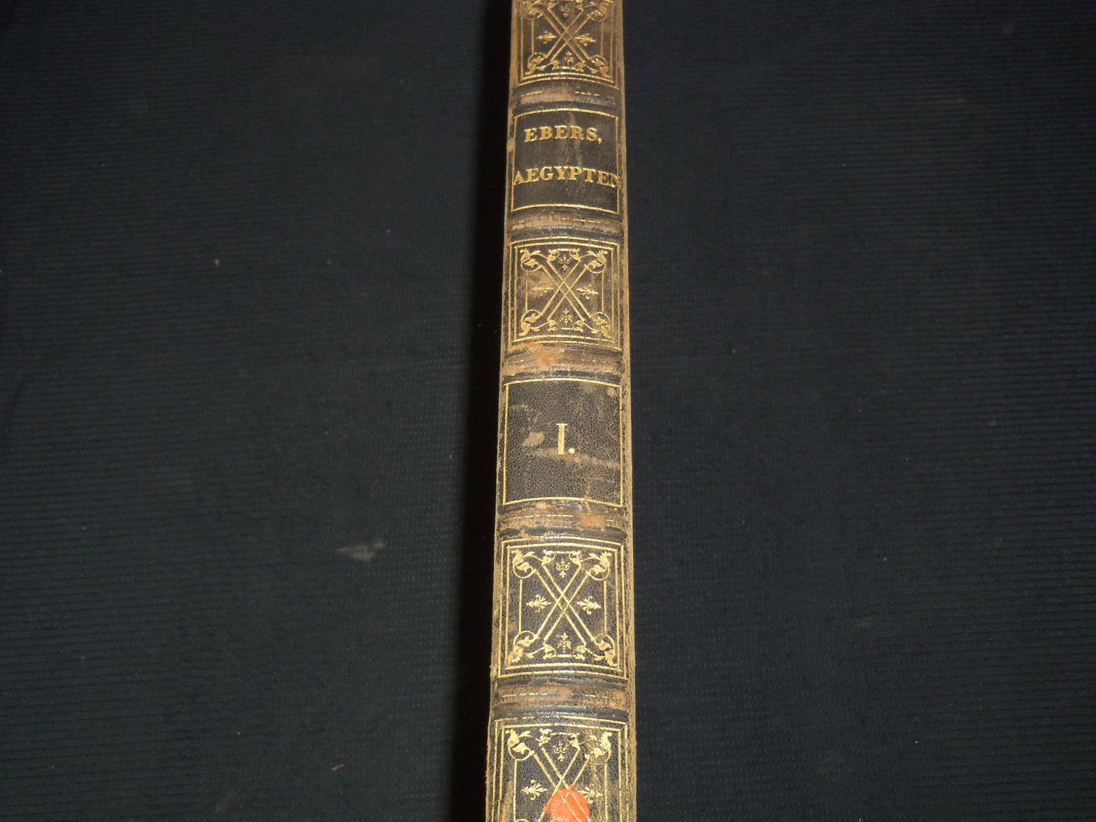 1879 AEGYPTEN IN BILD UND WORT GERMAN FOLIO VOLUME - ESTER BAND - EBERS (1 of 11)