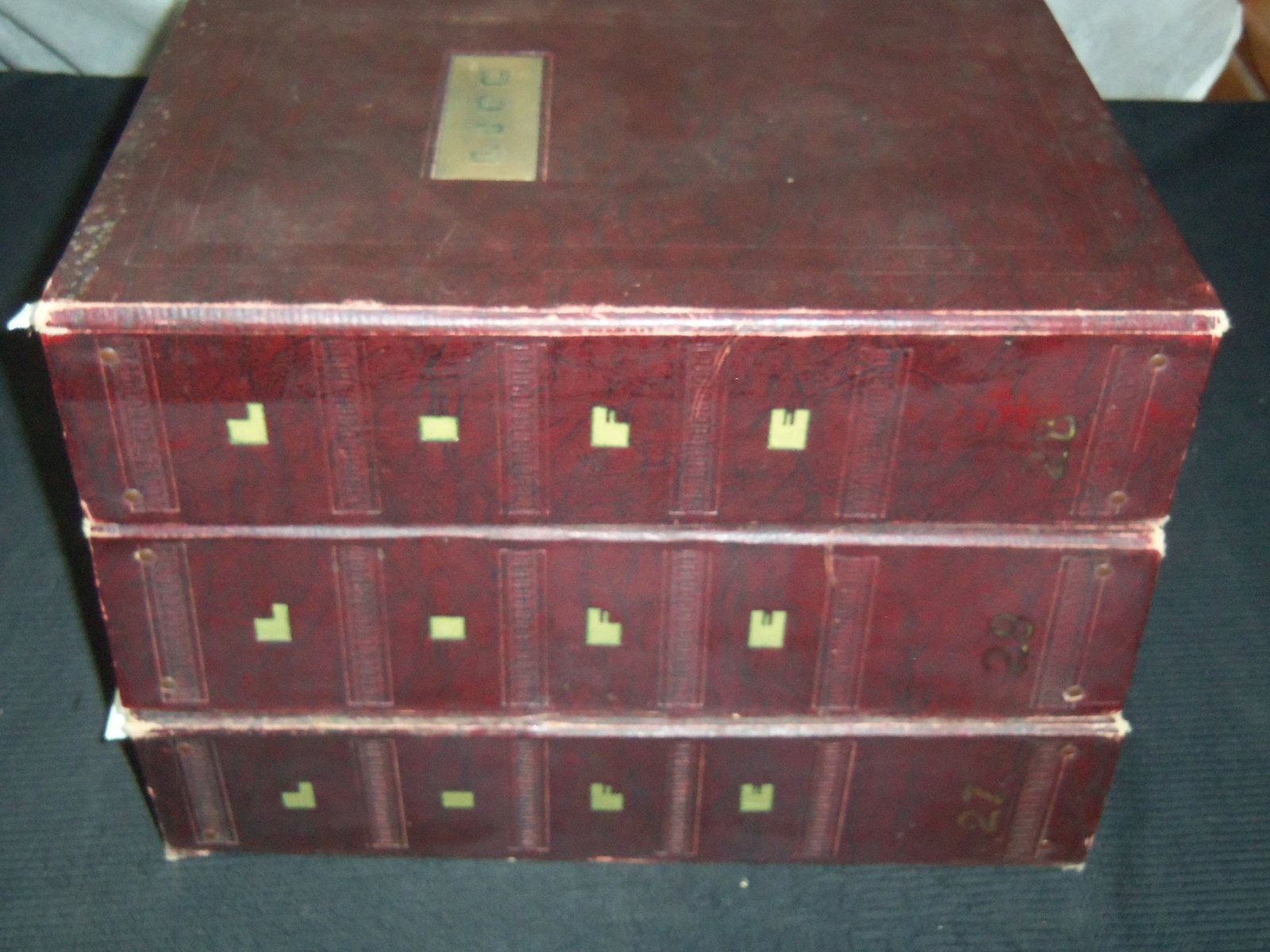 1943-1944 LIFE MAGAZINE BOUND VOLUMES LOT OF 3 - GREAT COVERS & ADS (1 of 8)