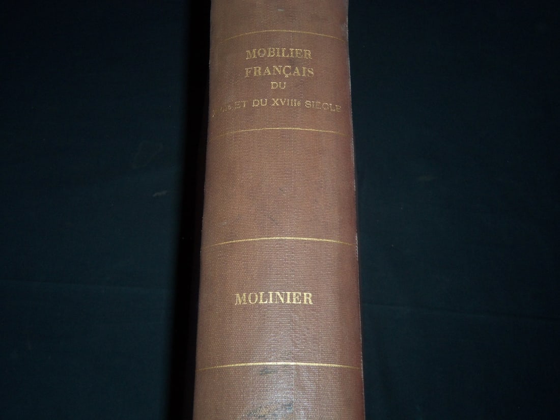 1900'S MUSEE DU LOUVRE LE MOBILIER FRANCAIS VOLUME BY EMILE MOLINIER (1 of 12)