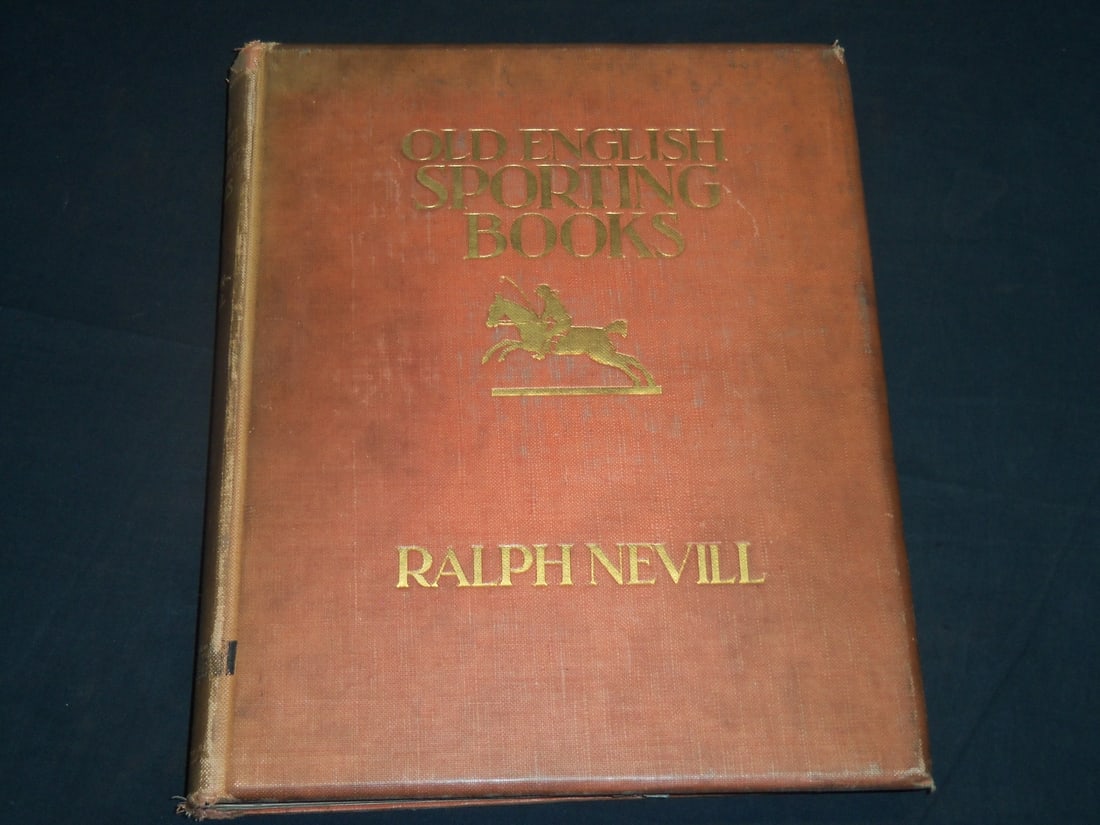 1924 OLD ENGLISH SPORTING BOOKS BY RALPH NEVILL VOLUME #384 -NICE PLATES (1 of 10)