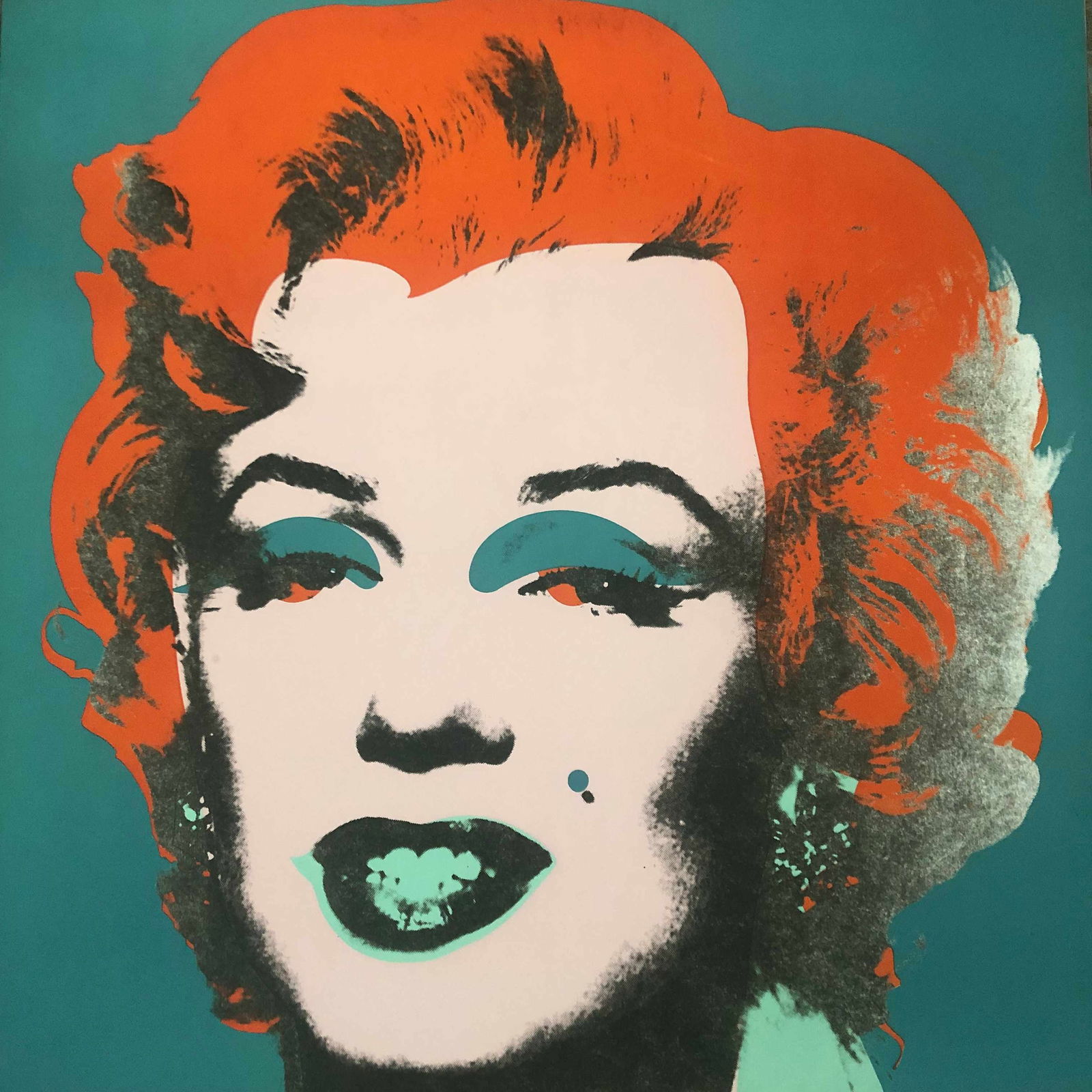 Andy Warhol Original Screenprint Marilyn Monroe 1967 Auction