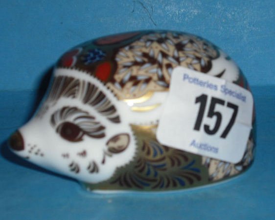 Royal Crown Derby Paperweight Goviers Baby Hedghog