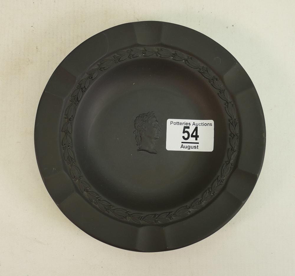 Wedgwood black basalt cigar tray: Mid 20th century (1 of 1)