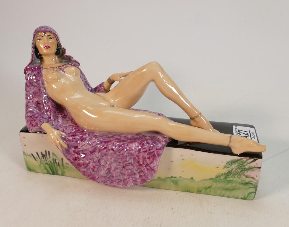 Kevin Francis Peggy Davies erotic figure: of a: Kevin Francis Peggy Davies erotic figure: of a reclining naked woman, signed Artists Colourway by Victoria Bourne.