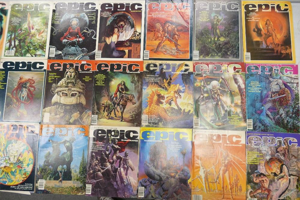 A collection of 1980's Epic Illustrated Fantasy & (1 of 3)