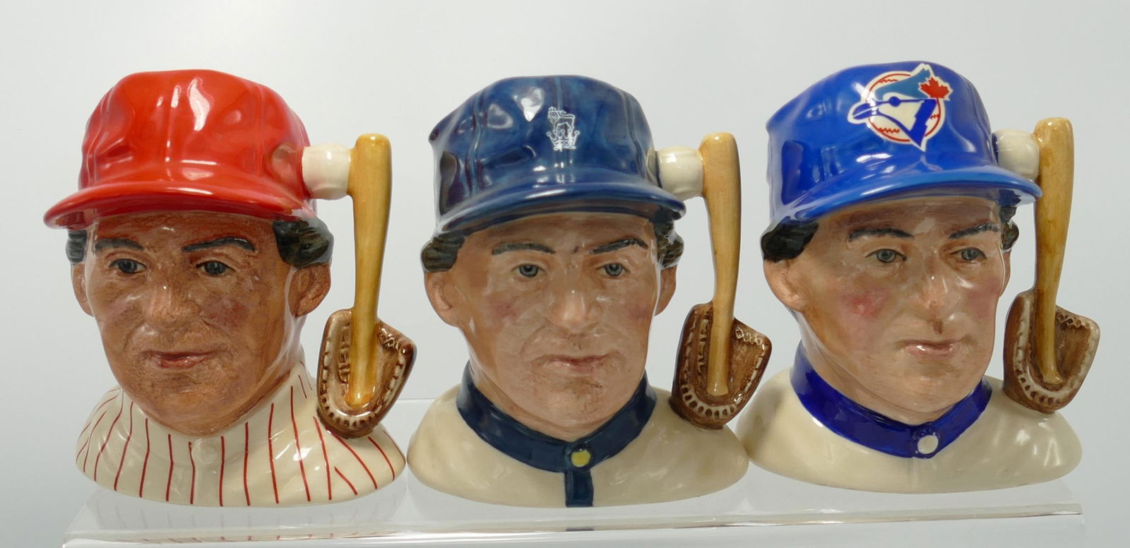 Royal Doulton Small Character Jugs: Baseball Players (1 of 1)