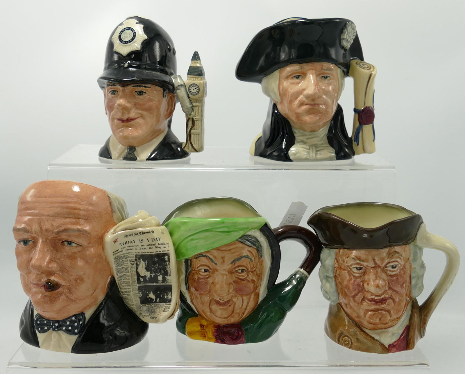 Royal Doulton Small character Jugs: The London Bobby, (1 of 1)