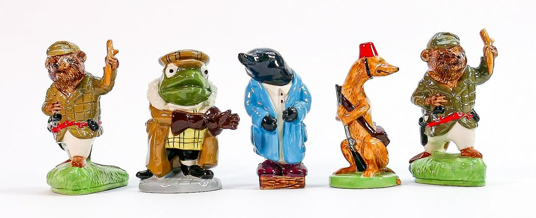 A collection of Wade figures: From The Wind in the (1 of 3)