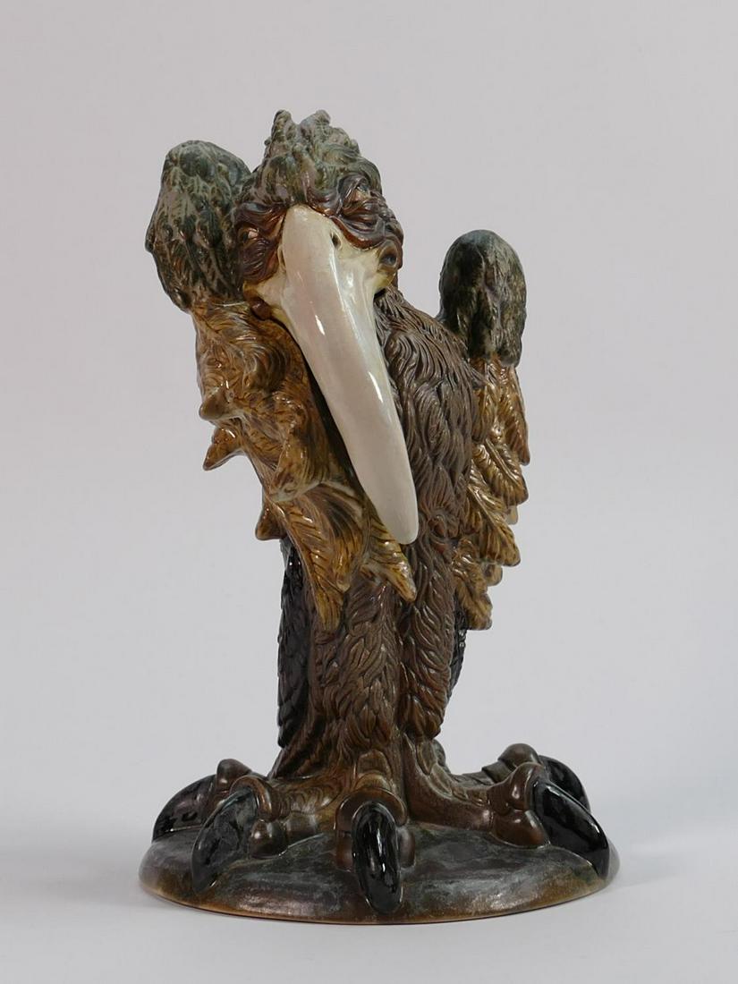 Andrew Hull Burslem Pottery Grotesque bird: Height (1 of 4)